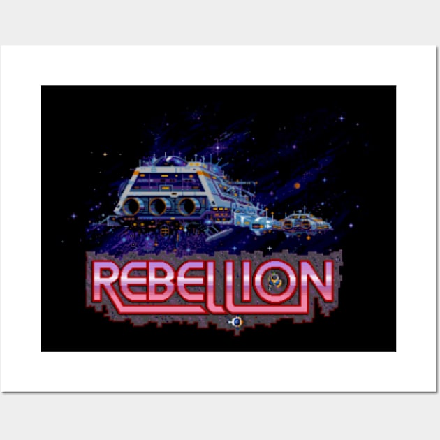 Rebellion Wall Art by iloveamiga